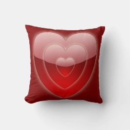 Hjärtat i hjärtats Valentine Pillow Kudde