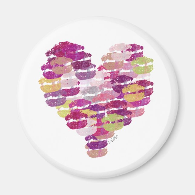 Hjärtat i Kisses Magnet (Framsidan)