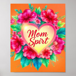 Hjärtat i Mamma Fiery Spirit Poster