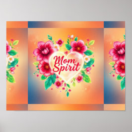 Hjärtat i Mamma Fiery Spirit Poster