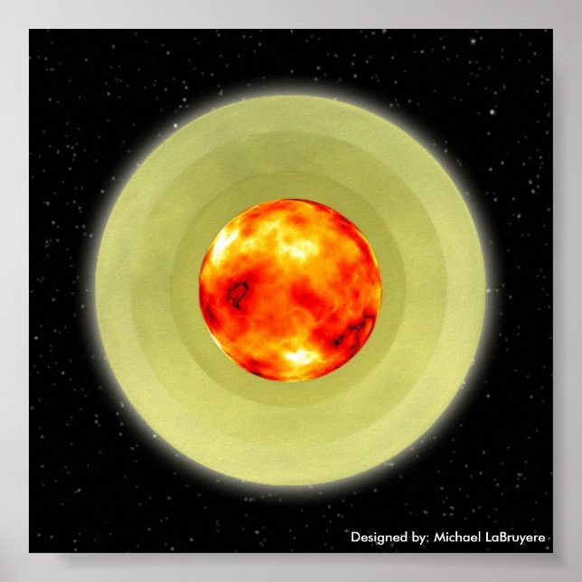 Hjärtat i Måne Poster (Framsidan)