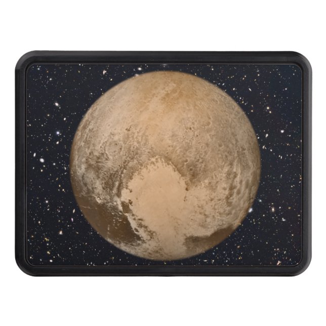 Hjärtat i Pluto Starry Himlar Dragkroksskydd (Framsidan)