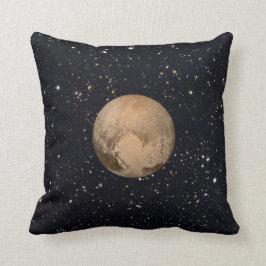 Hjärtat i Pluto Starry Himlar Kudde