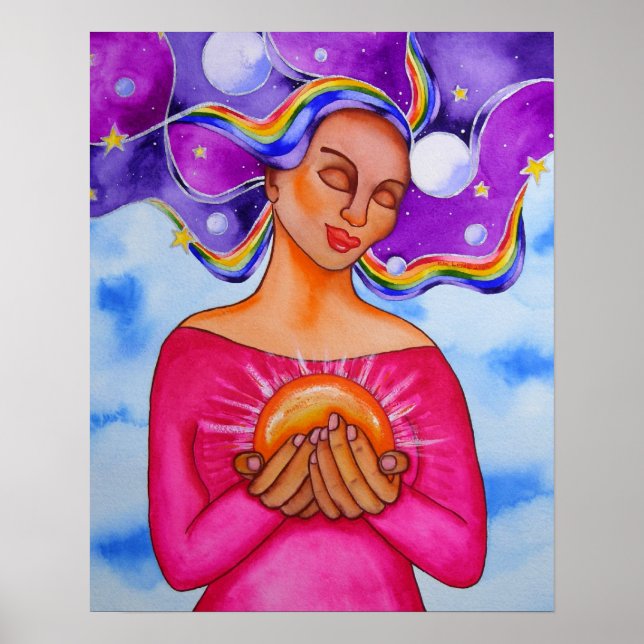 Hjärtat i poster (Framsidan)