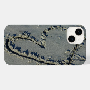 Hjärtat i Sand Fodral-Mate iphone case