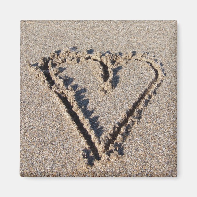 Hjärtat i Sand Magnet (Framsidan)