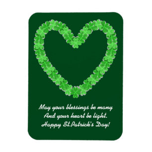 Hjärtat i Shamrocks Magnet
