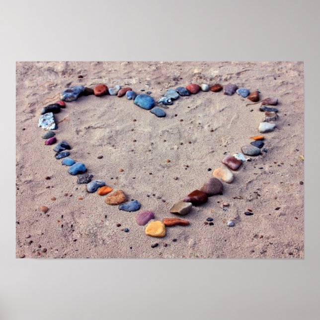 Hjärtat i stenarna poster (Framsidan)