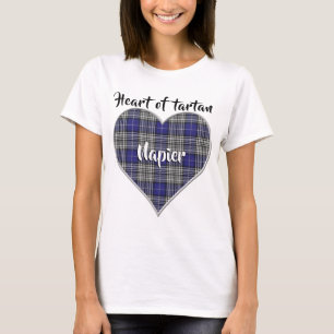 Hjärtat i Tartan Klan Napier Play T Shirt