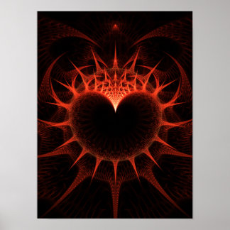 Hjärtat i Thorns Poster