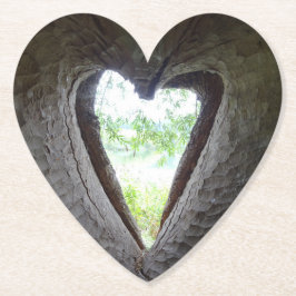 Hjärtat i Träd KÄRLEK Heart Underlägg