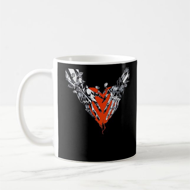 Hjärtat Klassiskt Kaffemugg (Vänster)