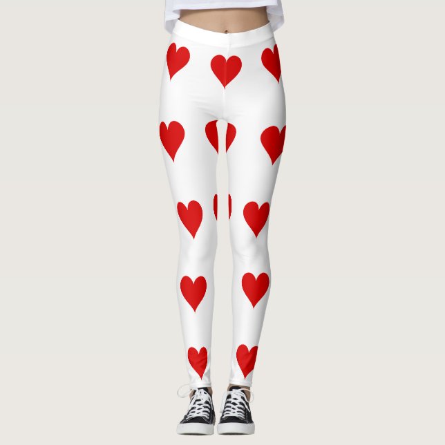 Hjärtat Leggings (Framsida)