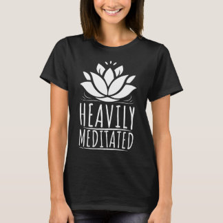 Hjärtat Meditated Yoga och Meditation T Shirt
