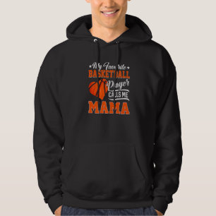 Hjärtat Min favoritbasketbollspelare ringer mig Ma Hoodie