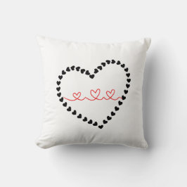 Hjärtat Modern Art Kudde