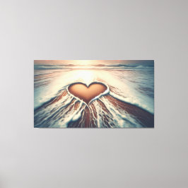 "Hjärtat of Grace" Canvastryck