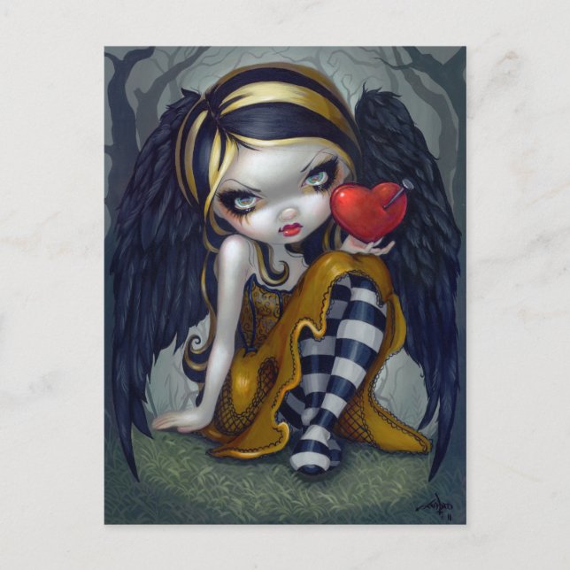 "Hjärtat of Nagel" vykort (Framsida)