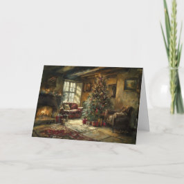 Hjärtat Önskemål för en Glatt jul Kort