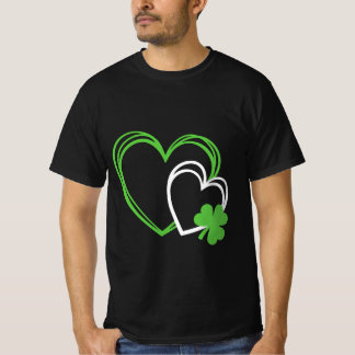 Hjärtat St patricks day T Shirt