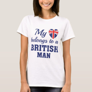 Hjärtat tillhör britter t shirt