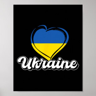 Hjärtat Ukraina Resa Kulturarv Ukraina Poster