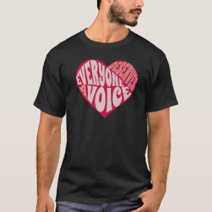 Hjärtat vid behandling av tal med SLP- terapi Vale T Shirt
