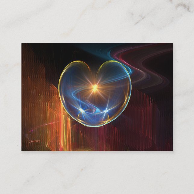 Hjärtat Visitkort (Framsida)