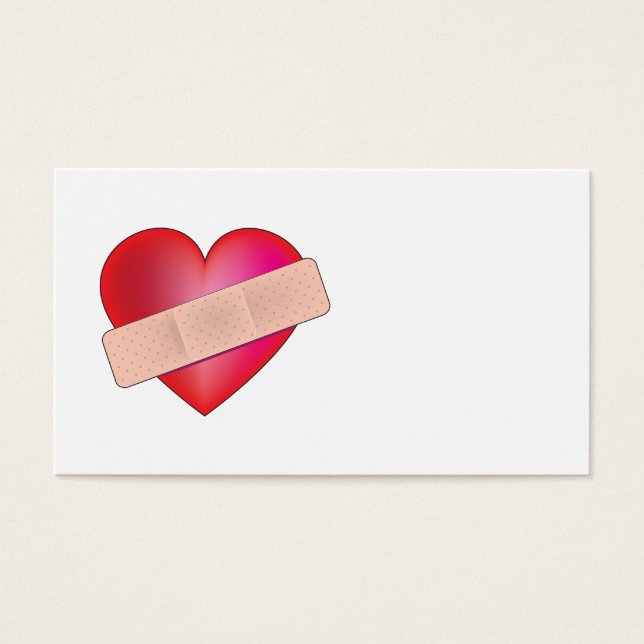Hjärtat Visitkort (Framsidan)