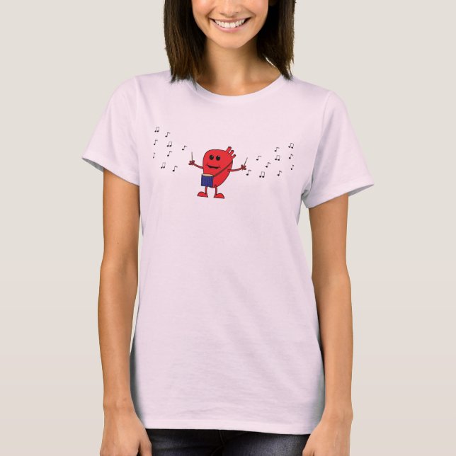 Hjärtatakt T-shirt (Framsida)