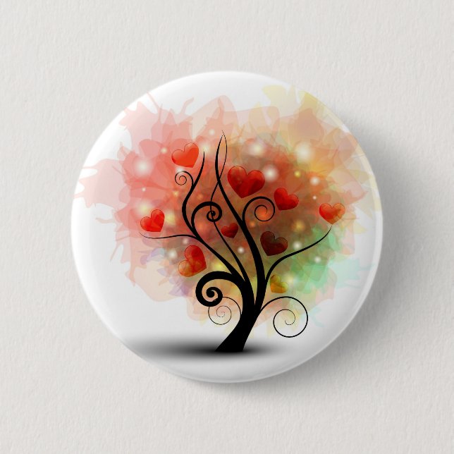 Hjärtaträd knäppas knapp (Framsida)