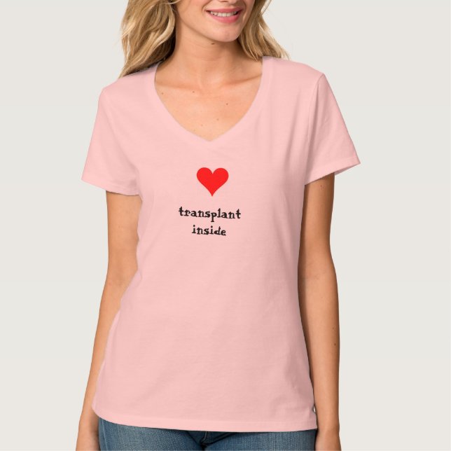 Hjärtatransplantatinsida T Shirt (Framsida)
