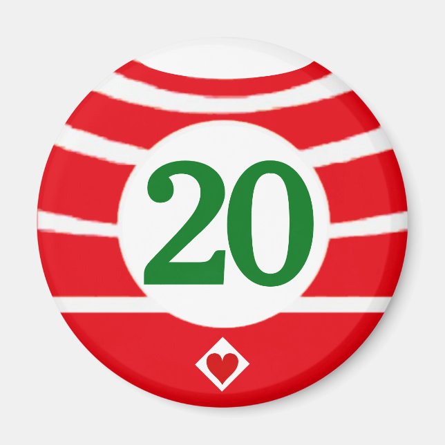 HJÄRTATS HJÄRTSIDA MAGNET (Framsidan)