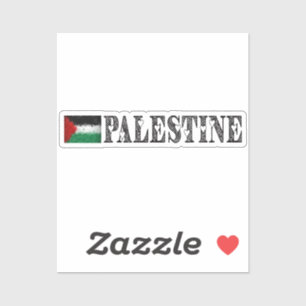 hjärtats palestinska flagga v11 klistermärken