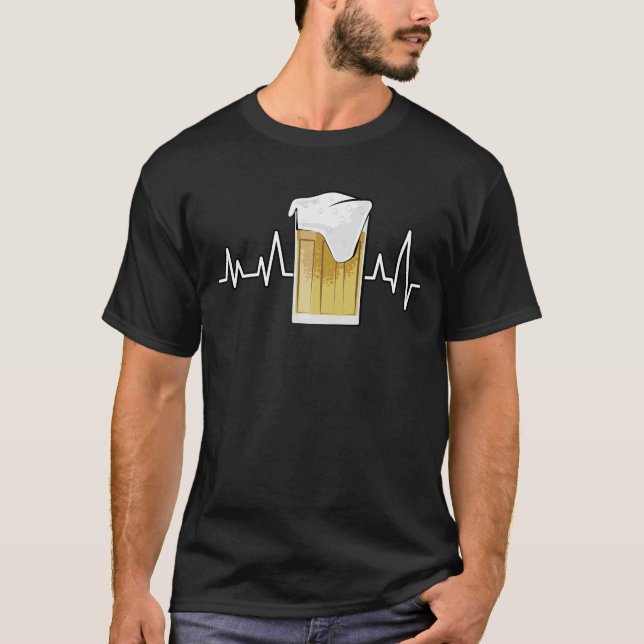 Hjärtats Puls - Öl T Shirt (Framsida)