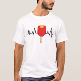 Hjärtats puls - Pingis - Boll och racket  T Shirt
