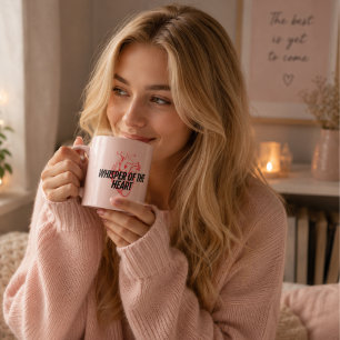 Hjärtats viskning – Elegant minimalism Espressomugg