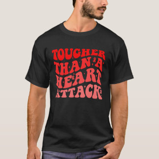 Hjärtattack Hjärtsjukdom Awarenes T Shirt