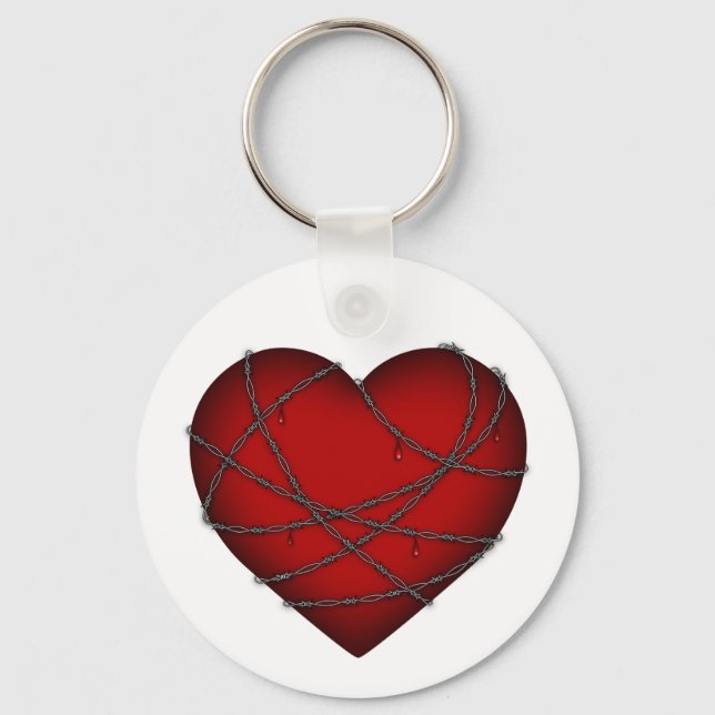 Hjärtattack Nyckelring (Framsida)