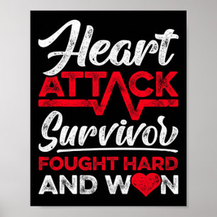Hjärtattack överlevande kämpade hårt och vann röda poster