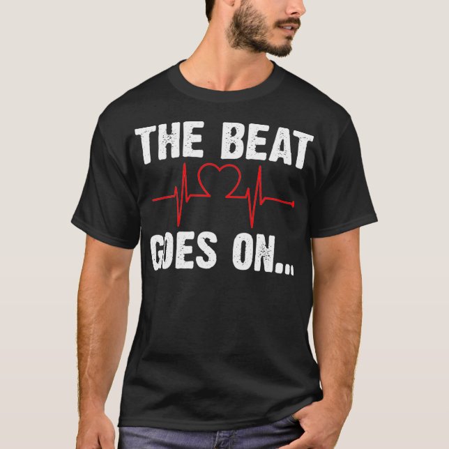 Hjärtattack överlevande slaget på _1 t shirt (Framsida)