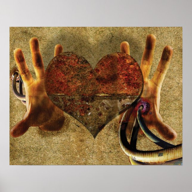 Hjärtattack Poster (Framsidan)