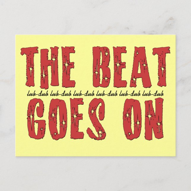 Hjärtattack T-shirts | Gåvor till patienter som in Vykort (Framsida)