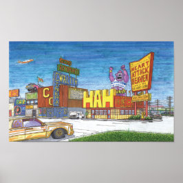 Hjärtattackshimlen: Baitline Rd. Poster