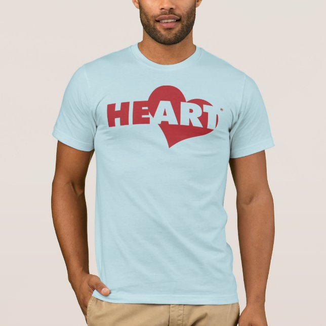 hjärtautslagsplats t-shirt (Framsida)