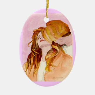 Hjärtauttryck Julgransprydnad Keramik