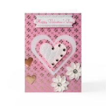 Hjärtavalentin kort för dag