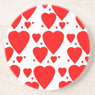 Hjärtavalentin underlägg sandsten