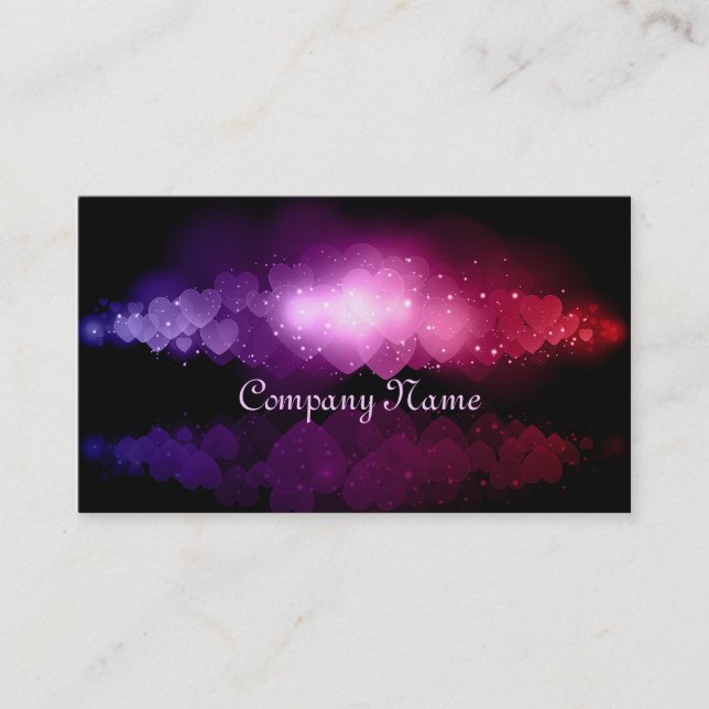 Hjärtavisitkort Visitkort (Framsida)