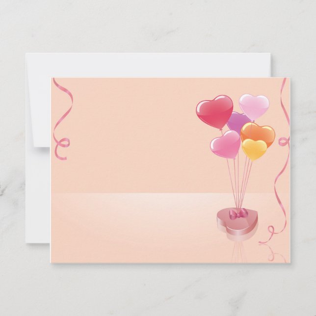 Hjärtballonger & choklad (Framsida)